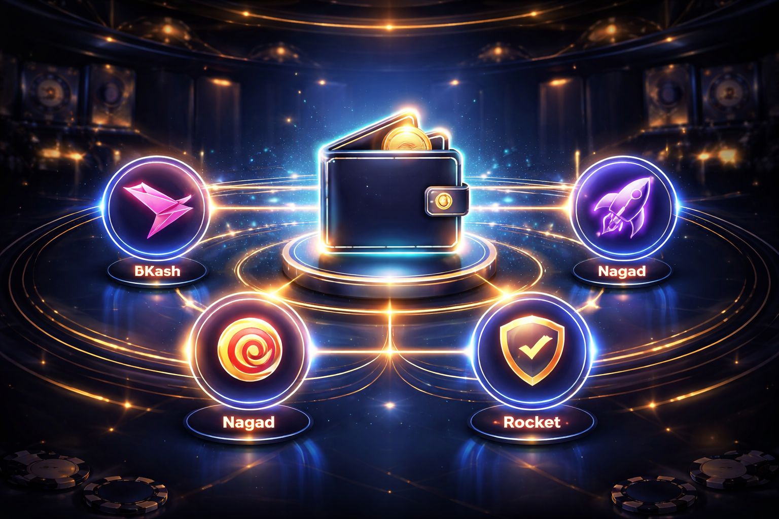 vb8000 casino trust layer with PAGCOR license badge and bKash Nagad Rocket payment logos